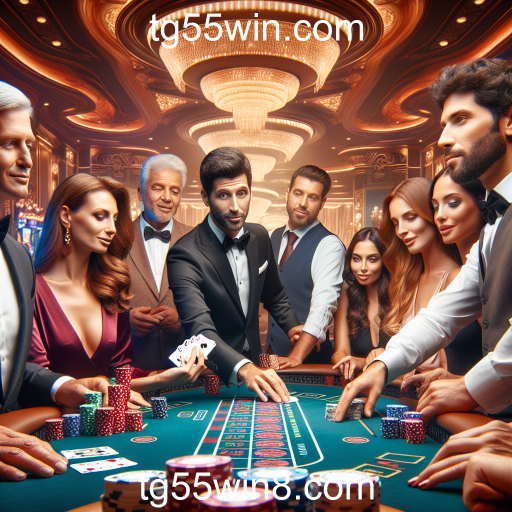 A Emoção do Cassino Ao Vivo no tg55win.com